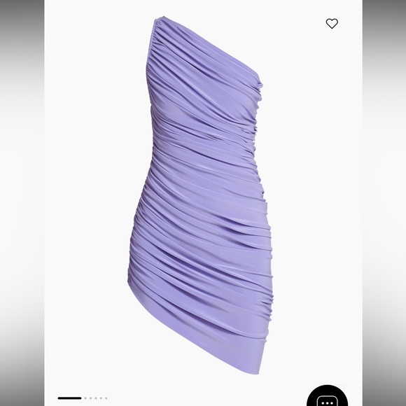 NWOT Norma Kamal Diana Mini Dress in Lilac XS - Picture 6 of 9